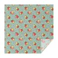 thumbnail image 1 of Pioneer Flower Floral Print Pattern Square Tablecloth, Waterproof Wipeable Spillproof Washable Table Cover for Home Kitchen Party and Daily Decor 60"x60", 1 of 6