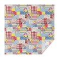 thumbnail image 1 of Pioneer Flower Floral Print Pattern Square Tablecloth, Waterproof Wipeable Spillproof Washable Table Cover for Home Kitchen Party Decor, 42"x42", 1 of 6