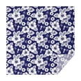 thumbnail image 1 of Pioneer Flower Floral Print Pattern Square Tablecloth, Waterproof Wipeable Spillproof Washable Table Cover for Home Kitchen Party Decor, 42"x42", 1 of 6