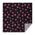 thumbnail image 1 of Pioneer Flower Floral Print Pattern Square Tablecloth, Waterproof Wipeable Spillproof Washable Table Cover for Home Kitchen Party Decor, 42"x42", 1 of 6