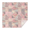 thumbnail image 1 of Pioneer Flower Floral Print Pattern Square Tablecloth, Waterproof Wipeable Spillproof Washable Table Cover for Home Kitchen Party Decor, 42"x42", 1 of 6