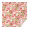 thumbnail image 1 of Pioneer Flower Floral Print Pattern Square Tablecloth, Waterproof Wipeable Spillproof Washable Table Cover for Home Kitchen Party Decor, 42"x42", 1 of 6