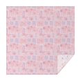 thumbnail image 1 of Pioneer Flower Floral Print Pattern Square Tablecloth, Waterproof Wipeable Spillproof Washable Table Cover for Home Kitchen Party Decor, 42"x42", 1 of 6