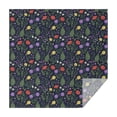 thumbnail image 1 of Pioneer Flower Floral Print Pattern Square Tablecloth, Waterproof Wipeable Spillproof Washable Table Cover for Home Kitchen Party Decor, 42"x42", 1 of 6
