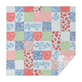 thumbnail image 1 of Pioneer Flower Floral Print Pattern Square Tablecloth, Waterproof Wipeable Spillproof Washable Table Cover for Home Kitchen Party Decor, 42"x42", 1 of 6