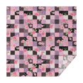 thumbnail image 1 of Pioneer Flower Floral Print Pattern Square Tablecloth, Waterproof Wipeable Spillproof Washable Table Cover for Home Kitchen Party Decor, 42"x42", 1 of 6
