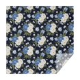 thumbnail image 1 of Pioneer Flower Floral Print Pattern Square Tablecloth, Waterproof Wipeable Spillproof Washable Table Cover for Home Kitchen Party Decor, 42"x42", 1 of 6