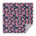 thumbnail image 1 of Pioneer Flower Floral Print Pattern Square Tablecloth, Waterproof Wipeable Spillproof Washable Table Cover for Home Kitchen Party Decor, 42"x42", 1 of 6