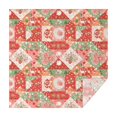 thumbnail image 1 of Pioneer Flower Floral Print Pattern Square Tablecloth, Waterproof Wipeable Spillproof Washable Table Cover for Home Kitchen Party Decor, 42"x42", 1 of 6