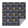 thumbnail image 1 of Pioneer Flower Floral Print Pattern Square Tablecloth, Waterproof Wipeable Spillproof Washable Table Cover for Home Kitchen Party Decor, 42"x42", 1 of 6