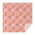 thumbnail image 1 of Pioneer Flower Floral Print Pattern Square Tablecloth, Waterproof Wipeable Spillproof Washable Table Cover for Home Kitchen Party Decor, 42"x42", 1 of 6
