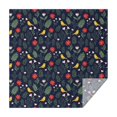 thumbnail image 1 of Pioneer Flower Floral Print Pattern Square Tablecloth, Waterproof Wipeable Spillproof Washable Table Cover for Home Kitchen Party Decor, 42"x42", 1 of 6