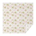 thumbnail image 1 of Pioneer Flower Floral Print Pattern Square Tablecloth, Waterproof Wipeable Spillproof Washable Table Cover for Home Kitchen Party Decor, 42"x42", 1 of 6