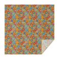 thumbnail image 1 of Pioneer Flower Floral Print Pattern Square Tablecloth, Waterproof Wipeable Spillproof Washable Table Cover for Home Kitchen Party Decor, 42"x42", 1 of 6