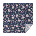 thumbnail image 1 of Pioneer Flower Floral Print Pattern Square Tablecloth, Waterproof Wipeable Spillproof Washable Table Cover for Home Kitchen Party Decor, 42"x42", 1 of 6