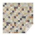 thumbnail image 1 of Pioneer Flower Floral Print Pattern Square Tablecloth, Waterproof Wipeable Spillproof Washable Table Cover for Home Kitchen Party Decor, 42"x42", 1 of 6