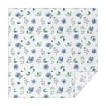 thumbnail image 1 of Pioneer Flower Floral Print Pattern Square Tablecloth, Waterproof Wipeable Spillproof Washable Table Cover for Home Kitchen Party Decor, 42"x42", 1 of 6