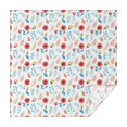 thumbnail image 1 of Pioneer Flower Floral Print Pattern Square Tablecloth, Waterproof Wipeable Spillproof Washable Table Cover for Home Kitchen Party Decor, 42"x42", 1 of 6