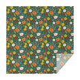 thumbnail image 1 of Pioneer Flower Floral Print Pattern Square Tablecloth, Waterproof Wipeable Spillproof Washable Table Cover for Home Kitchen Party Decor, 42"x42", 1 of 6