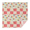 thumbnail image 1 of Pioneer Flower Floral Print Pattern Square Tablecloth, Waterproof Wipeable Spillproof Washable Table Cover for Home Kitchen Party Decor, 42"x42", 1 of 6
