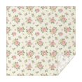 thumbnail image 1 of Pioneer Flower Floral Print Pattern Square Tablecloth, Waterproof Wipeable Spillproof Washable Table Cover for Home Kitchen Party Decor, 42"x42", 1 of 6