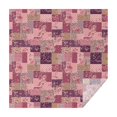 thumbnail image 1 of Pioneer Flower Floral Print Pattern Square Tablecloth, Waterproof Wipeable Spillproof Washable Table Cover for Home Kitchen Party Decor, 42"x42", 1 of 6