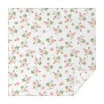 thumbnail image 1 of Pioneer Flower Floral Print Pattern Square Tablecloth, Waterproof Wipeable Spillproof Washable Table Cover for Home Kitchen Party Decor, 42"x42", 1 of 6