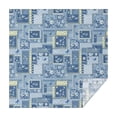 thumbnail image 1 of Pioneer Flower Floral Print Pattern Square Tablecloth, Waterproof Wipeable Spillproof Washable Table Cover for Home Kitchen Party Decor, 42"x42", 1 of 6
