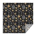 thumbnail image 1 of Pioneer Flower Floral Print Pattern Square Tablecloth, Waterproof Wipeable Spillproof Washable Table Cover for Home Kitchen Party Decor, 42"x42", 1 of 6
