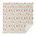 thumbnail image 1 of Pioneer Flower Floral Print Pattern Square Tablecloth, Waterproof Wipeable Spillproof Washable Table Cover for Home Kitchen Party Decor, 42"x42", 1 of 6