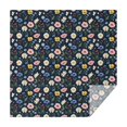 thumbnail image 1 of Pioneer Flower Floral Print Pattern Square Tablecloth, Waterproof Wipeable Spillproof Washable Table Cover for Home Kitchen Party Decor, 42"x42", 1 of 6