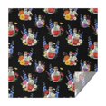 thumbnail image 1 of Pioneer Flower Floral Print Pattern Square Tablecloth, Waterproof Wipeable Spillproof Washable Table Cover for Home Kitchen Party Decor, 42"x42", 1 of 6
