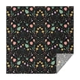 thumbnail image 1 of Pioneer Flower Floral Print Pattern Square Tablecloth, Waterproof Wipeable Spillproof Washable Table Cover for Home Kitchen Party Decor, 42"x42", 1 of 6