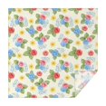 thumbnail image 1 of Pioneer Flower Floral Print Pattern Square Tablecloth, Waterproof Wipeable Spillproof Washable Table Cover for Home Kitchen Party Decor, 42"x42", 1 of 6