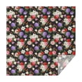 thumbnail image 1 of Pioneer Flower Floral Print Pattern Square Tablecloth, Waterproof Wipeable Spillproof Washable Table Cover for Home Kitchen Party Decor, 42"x42", 1 of 6