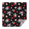 thumbnail image 1 of Pioneer Flower Floral Print Pattern Square Tablecloth, Waterproof Wipeable Spillproof Washable Table Cover for Home Kitchen Party Decor, 42"x42", 1 of 6