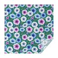 thumbnail image 1 of Pioneer Flower Floral Print Pattern Square Tablecloth, Waterproof Wipeable Spillproof Washable Table Cover for Home Kitchen Party Decor, 42"x42", 1 of 6