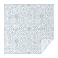 thumbnail image 1 of Pioneer Flower Floral Print Pattern Square Tablecloth, Waterproof Wipeable Spillproof Washable Table Cover for Home Kitchen Party Decor, 42"x42", 1 of 6