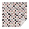 thumbnail image 1 of Pioneer Flower Floral Print Pattern Square Tablecloth, Waterproof Wipeable Spillproof Washable Table Cover for Home Kitchen Party Decor, 52"x52", 1 of 6