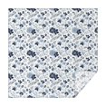 thumbnail image 1 of Pioneer Flower Floral Print Pattern Square Tablecloth, Waterproof Wipeable Spillproof Washable Table Cover for Home Kitchen Party Decor, 52"x52", 1 of 6