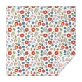 thumbnail image 1 of Pioneer Flower Floral Print Pattern Square Tablecloth, Waterproof Wipeable Spillproof Washable Table Cover for Home Kitchen Party Decor, 52"x52", 1 of 6