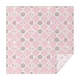 thumbnail image 1 of Pioneer Flower Floral Print Pattern Square Tablecloth, Waterproof Wipeable Spillproof Washable Table Cover for Home Kitchen Party Decor, 52"x52", 1 of 6