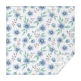 thumbnail image 1 of Pioneer Flower Floral Print Pattern Square Tablecloth, Waterproof Wipeable Spillproof Washable Table Cover for Home Kitchen Party Decor, 52"x52", 1 of 6