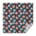 thumbnail image 1 of Pioneer Flower Floral Print Pattern Square Tablecloth, Waterproof Wipeable Spillproof Washable Table Cover for Home Kitchen Party Decor, 52"x52", 1 of 6