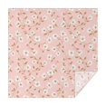 thumbnail image 1 of Pioneer Flower Floral Print Pattern Square Tablecloth, Waterproof Wipeable Spillproof Washable Table Cover for Home Kitchen Party Decor, 52"x52", 1 of 6