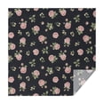 thumbnail image 1 of Pioneer Flower Floral Print Pattern Square Tablecloth, Waterproof Wipeable Spillproof Washable Table Cover for Home Kitchen Party Decor, 52"x52", 1 of 6