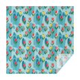thumbnail image 1 of Pioneer Flower Floral Print Pattern Square Tablecloth, Waterproof Wipeable Spillproof Washable Table Cover for Home Kitchen Party Decor, 52"x52", 1 of 6