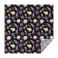 thumbnail image 1 of Pioneer Flower Floral Print Pattern Square Tablecloth, Waterproof Wipeable Spillproof Washable Table Cover for Home Kitchen Party Decor, 52"x52", 1 of 6