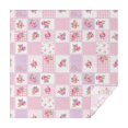 thumbnail image 1 of Pioneer Flower Floral Print Pattern Square Tablecloth, Waterproof Wipeable Spillproof Washable Table Cover for Home Kitchen Party Decor, 52"x52", 1 of 6