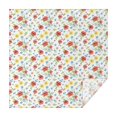 thumbnail image 1 of Pioneer Flower Floral Print Pattern Square Tablecloth, Waterproof Wipeable Spillproof Washable Table Cover for Home Kitchen Party Decor, 52"x52", 1 of 6